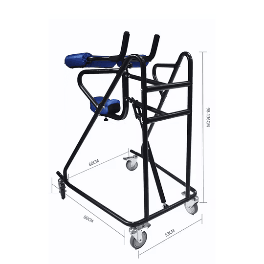 Andador caminable hidráulico