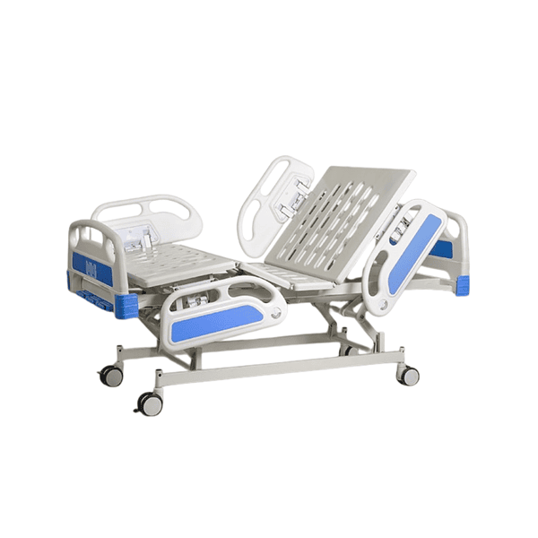 Catre Clínico Eléctrico 4 Posiciones con Barandas