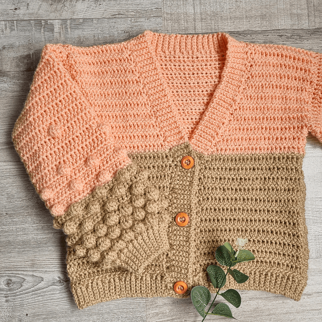 Patrón de Crochet Suéter y Cárdigan Camila