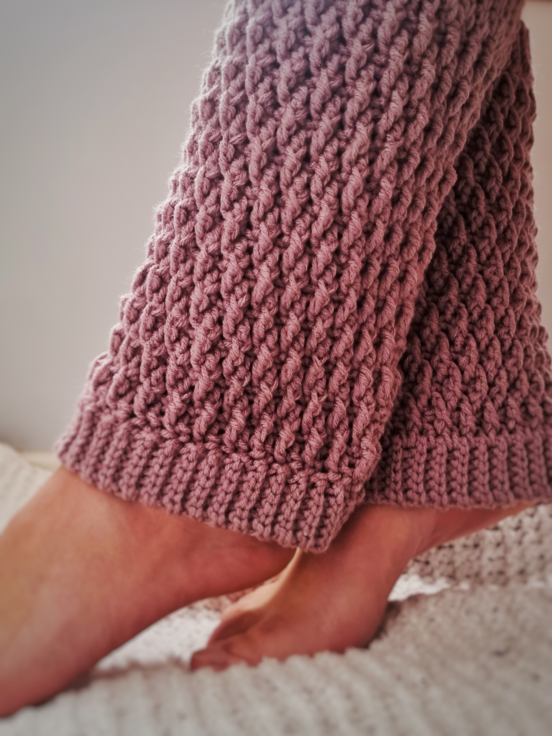 A Crochet Polainas Tejidas A Dos Agujas Para NiÃ±as Polainas