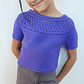 Zinnia Mini Blouse - Crochet pattern - thumbnail 3