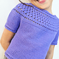Zinnia Mini Blouse - Crochet pattern - thumbnail 2