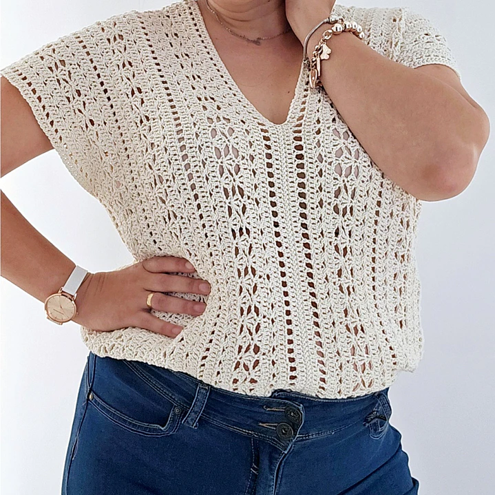 4 Summer Blouses Bundle: Zinnia, Ivy, Nativo, and Deja Vu 8