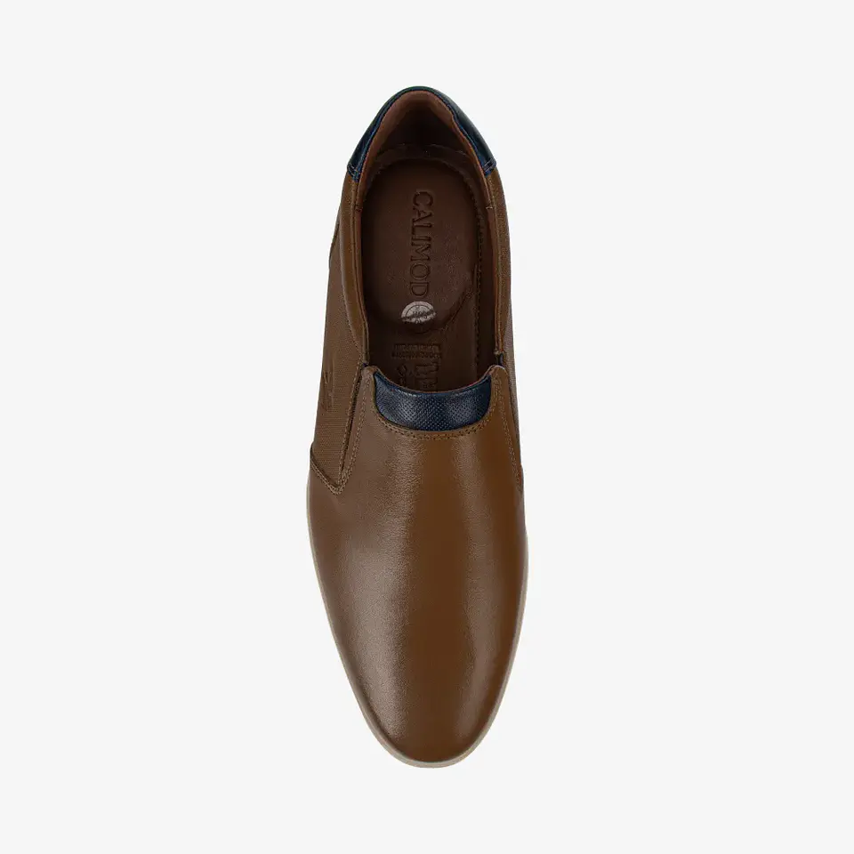 Mocasin Casual Tan 1CST007 3