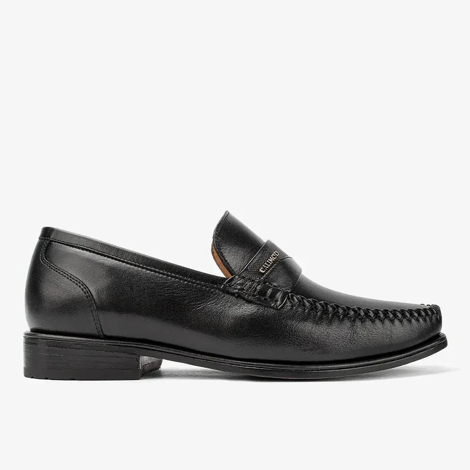 Mocasín Hombre Negro 1MAC001 1