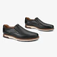 Zapatos Hombre Negro 1CP5002 - Miniatura 3