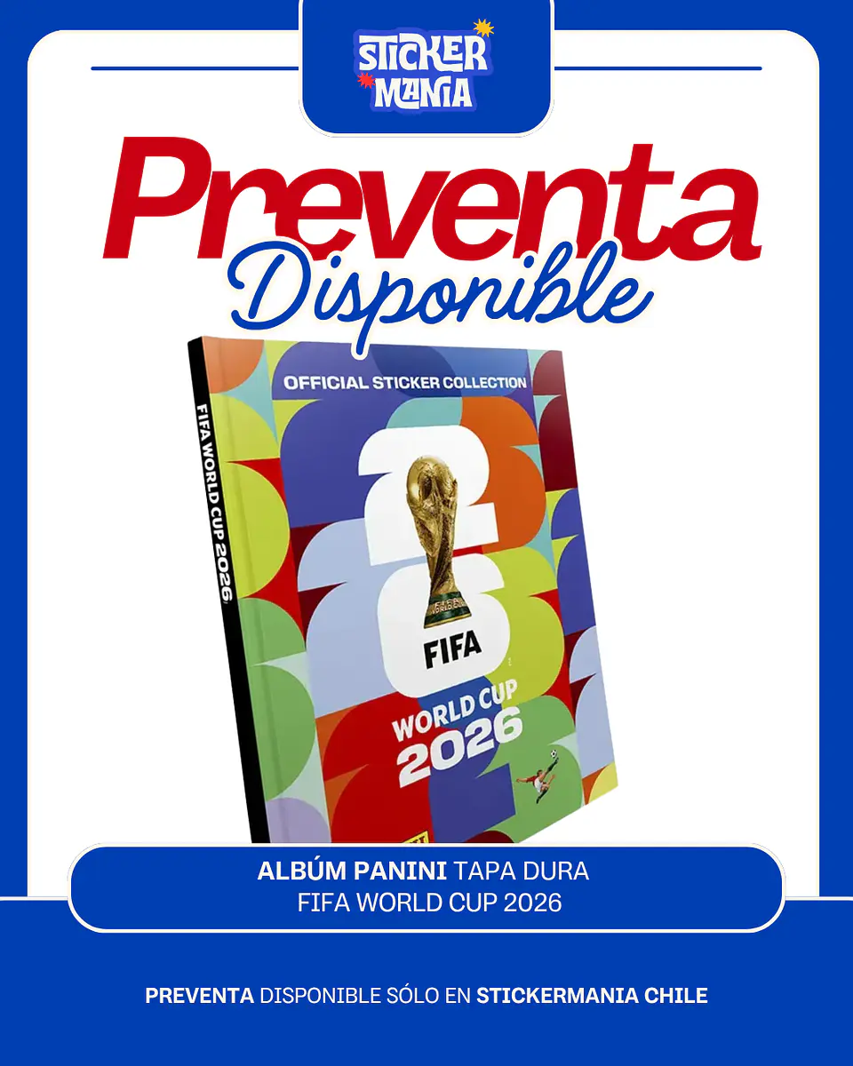 Preventa álbum mundial tapa dura 2026  1