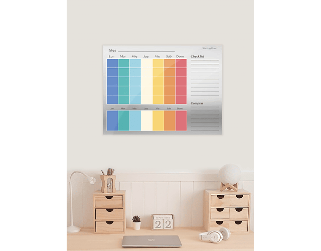 Planner Acrílico Mix