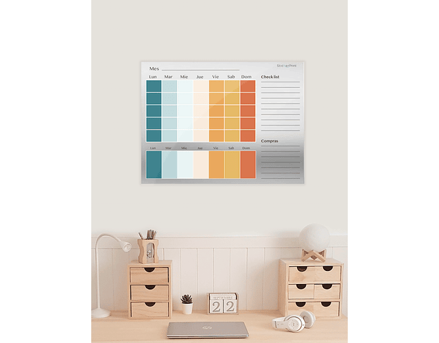 Planner Acrílico Mix