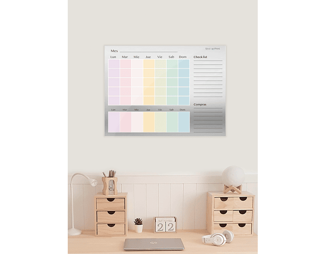 Planner Acrílico Mix