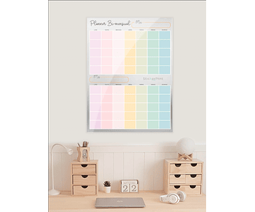 Planner Acrílico Bi-Mensual