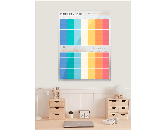 Planner Acrílico Bi-Mensual