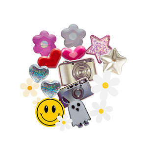 Stickers Calcos Cute Y2K N1 X25 Compu Celu Interiores