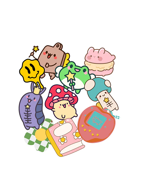 Stickers Calcos Cute Y2K N3 X25 Compu Celu Interiores