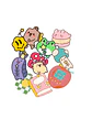 Stickers Calcos Cute Y2K N3 X25 Compu Celu Interiores - Miniatura 1