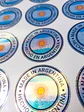 Stickers Holograficos Personalizados 5x5 cm  - Miniatura 5