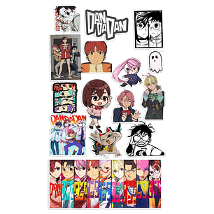 Stickers Calcos Dan Da Dan X25 Compu Celu Interiores