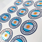 Stickers Holograficos Personalizados 4x4 cm - Miniatura 2