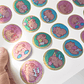 Stickers Holograficos Personalizados 4x4 cm - Miniatura 8