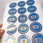 Stickers Holograficos Personalizados 6x6 cm - Miniatura 4