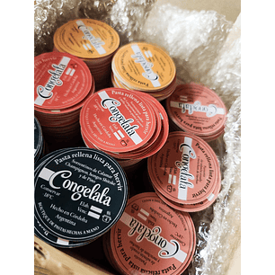 Stickers Etiquetas Autoadhesivas Personalizadas de 7x7