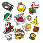 Stickers Calcos Pack Super Mario N1 X25 - Miniatura 2