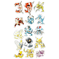 Stickers Calcos Pack Pokemon N2 X25  - Miniatura 1