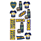 Stickers Calcos Pack Boca Juniors N1 X25 - Miniatura 1