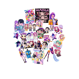 Stickers Calcos Pack Demon Hunters N1 X25