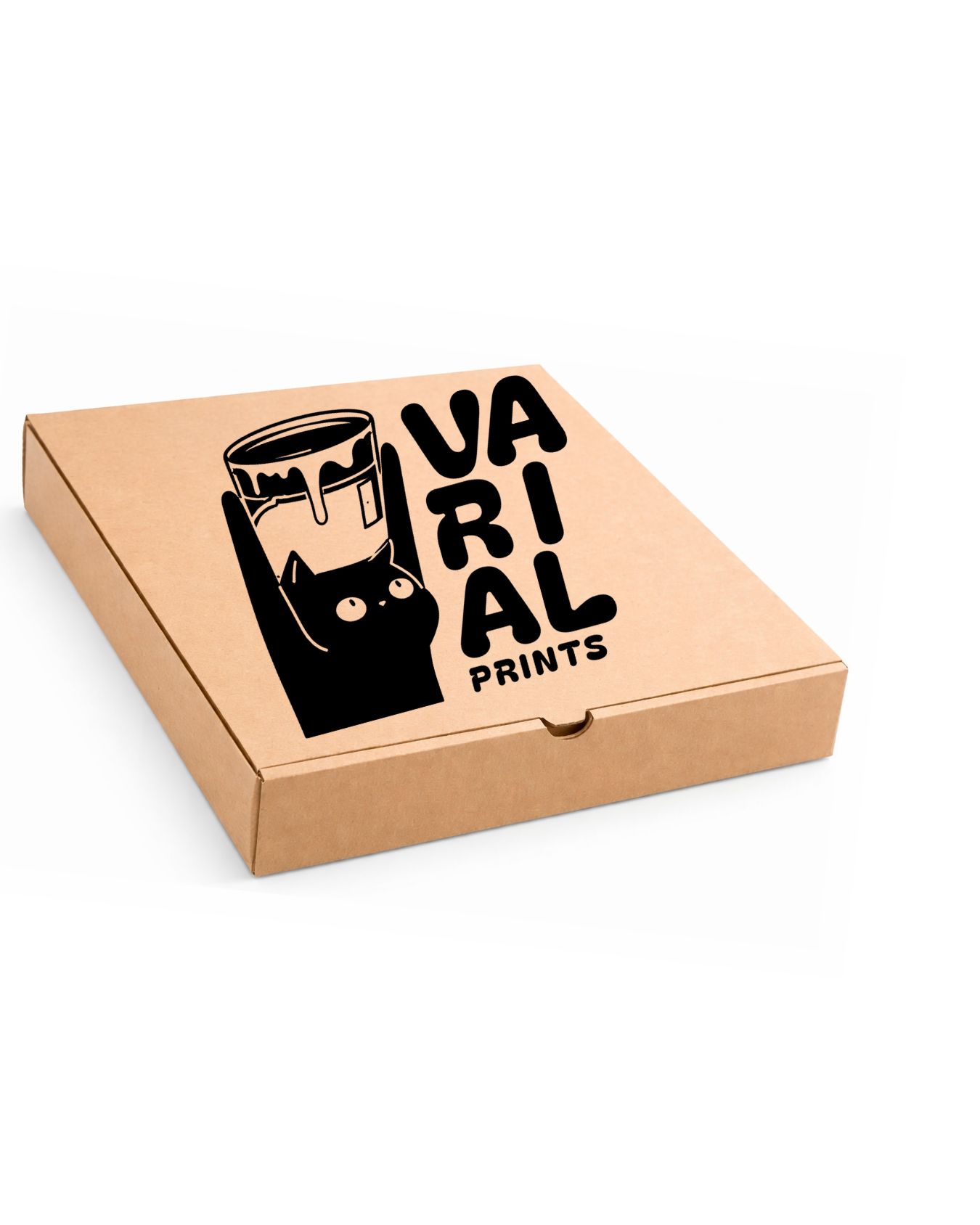 Caja De Pizza Grande 33x33x4 Personalizada  2