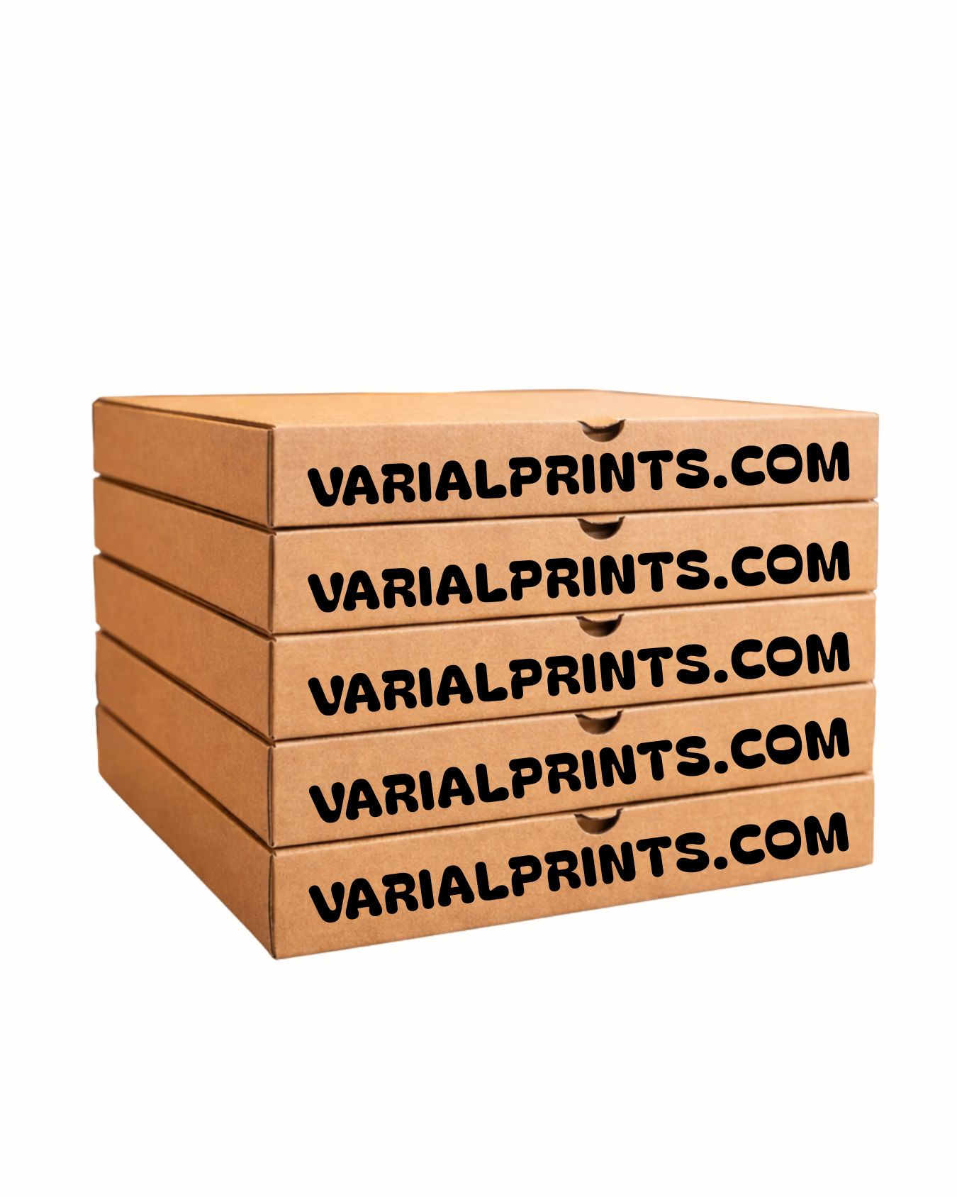 Caja De Pizza Grande 33x33x4 Personalizada  3