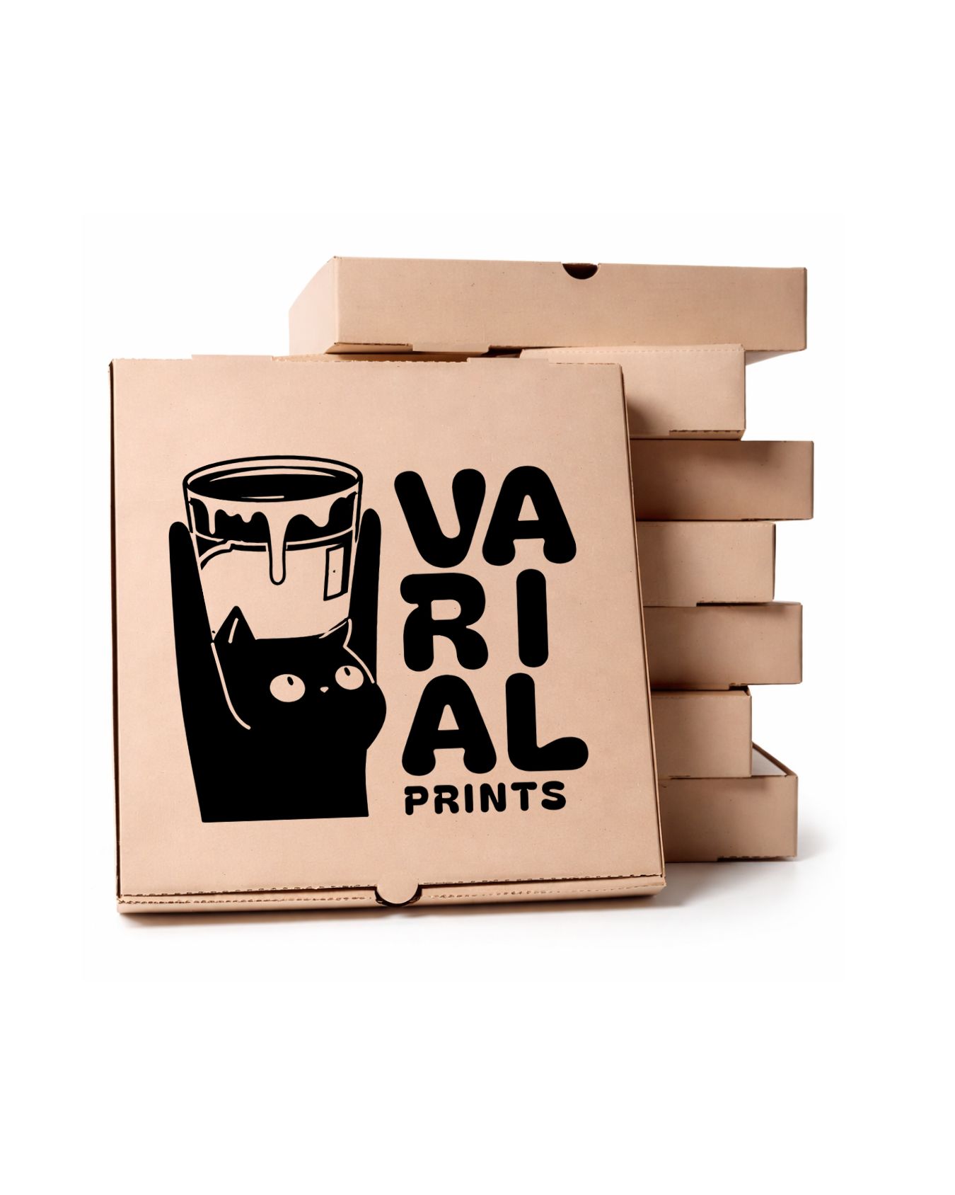 Caja De Pizza Grande 33x33x4 Personalizada  1