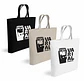 100 Bolsas De Friselina Manijas Asas 30x30x10 Personalizadas - Miniatura 3