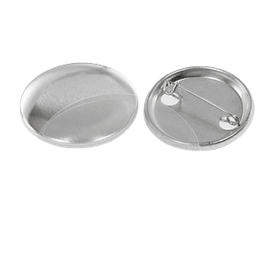 Chapitas de Alfiler Metalizadas