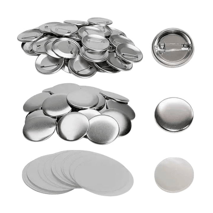 Chapitas de Alfiler Metalizadas 4