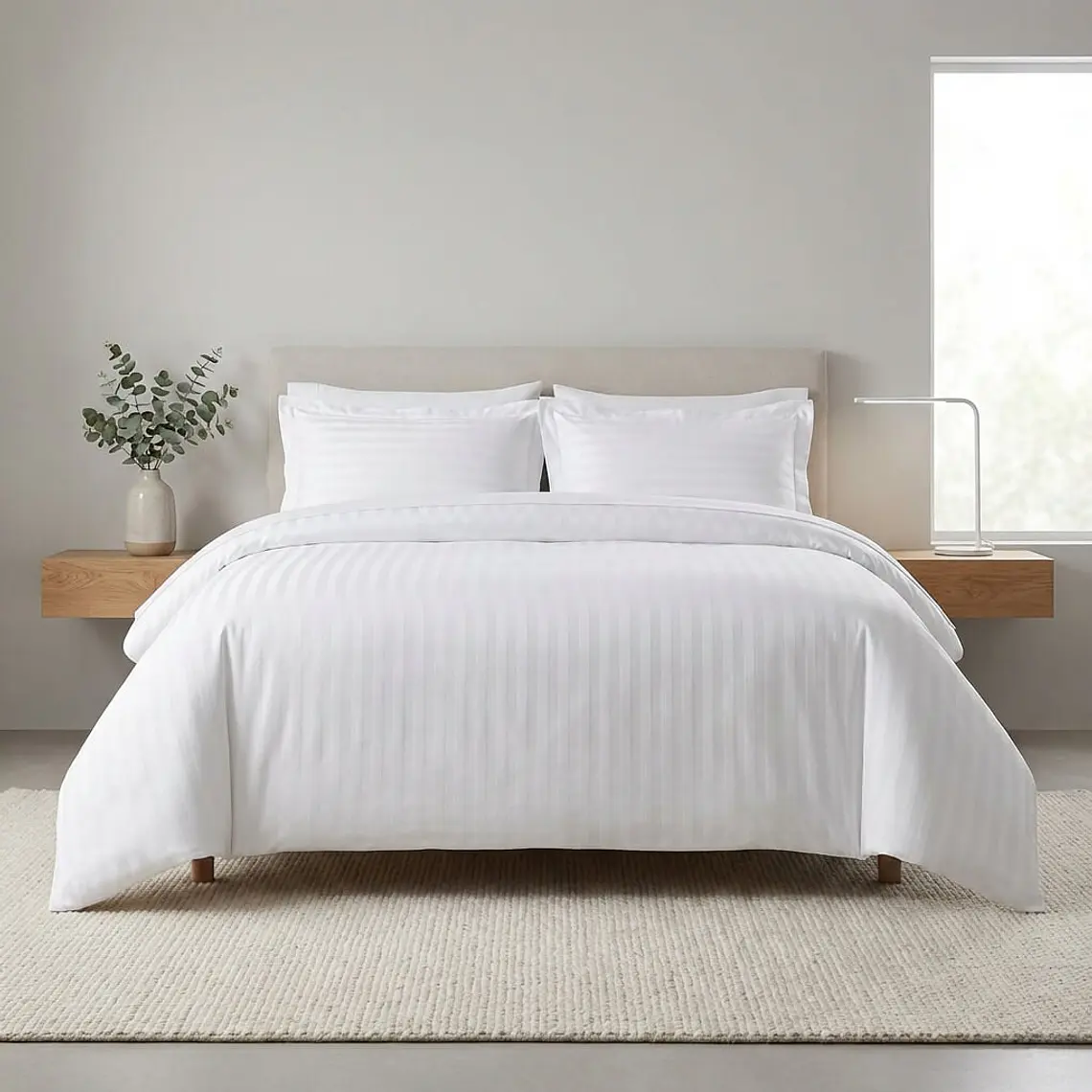 Duvet Unicolor Blanco (Funda para Plumón, no acolchado) 1