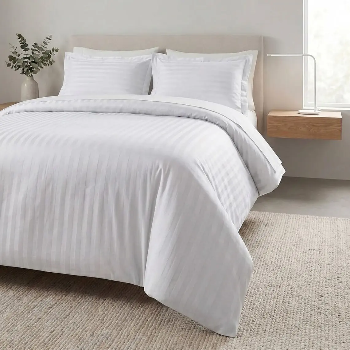 Duvet Unicolor Blanco (Funda para Plumón, no acolchado) 2