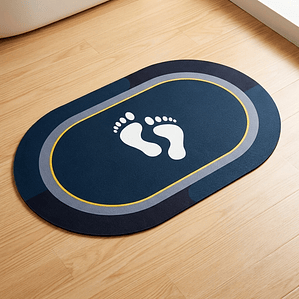 Tapete Antideslizante  Ovaladao  38X68 Fenore — Baño Colombia