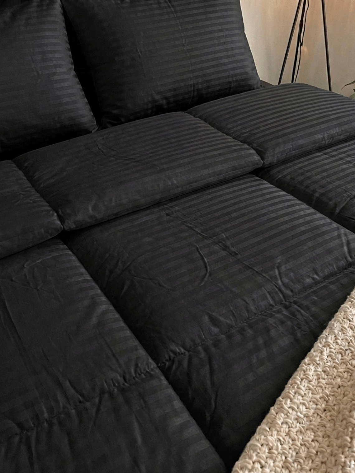 Cobija Tipo Plumon Siliconado + 2 Fundas 2