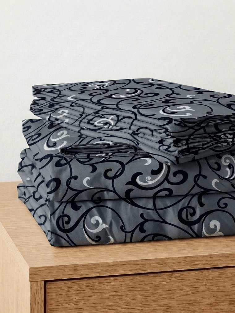 Juego De Cama Estampado Arabesco 2