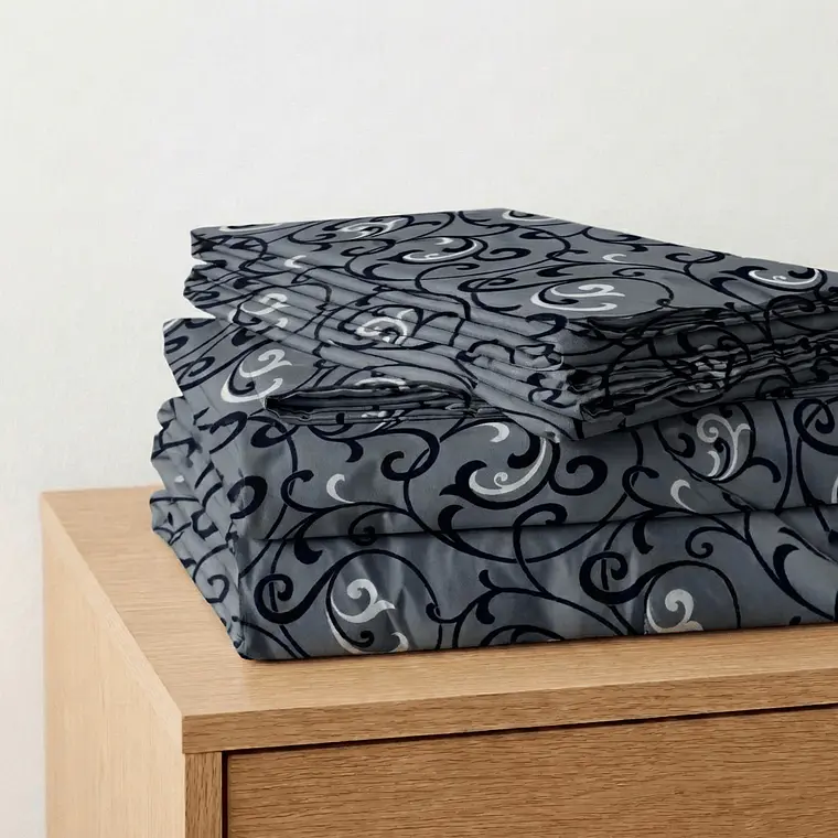 Juego De Sábanas Estampado Arabesco 2