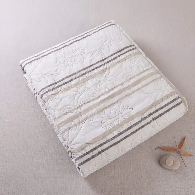 Cubrecama Quilt Estampado Pajaro 4