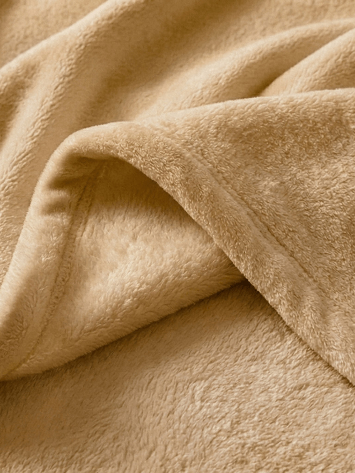 Cobija Flannel Térmica Antialérgica Dorada 4