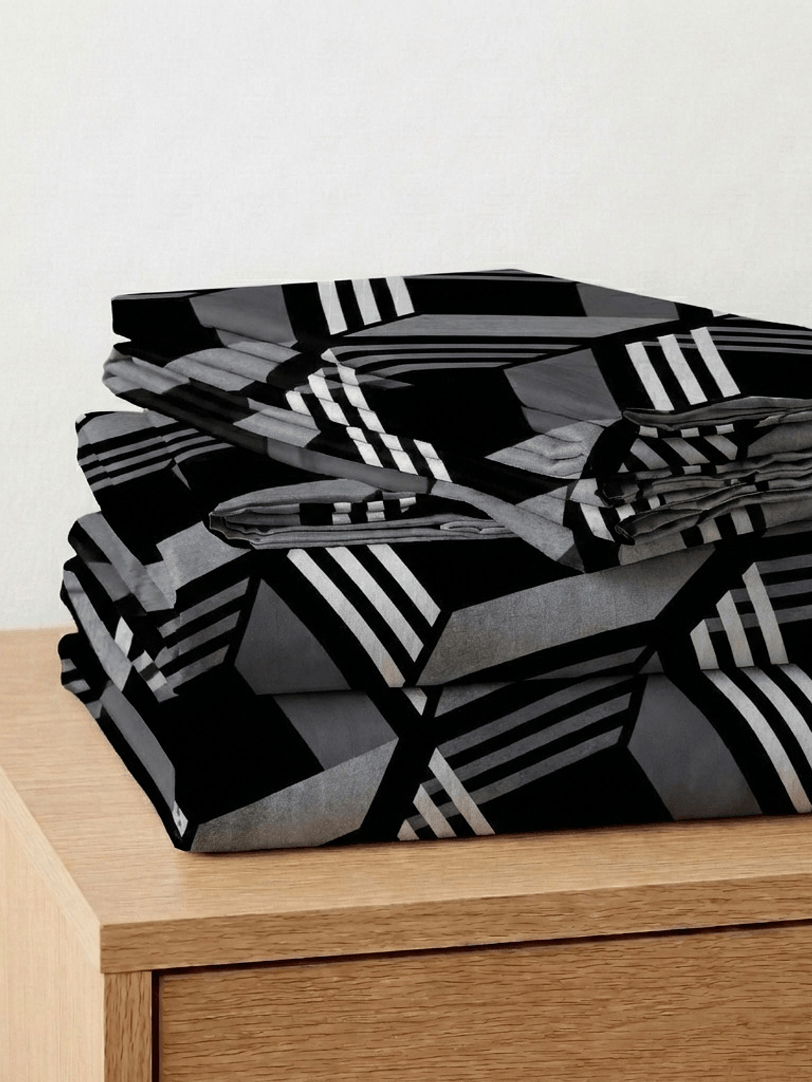 Juego De Cama Estampado Rombos 3