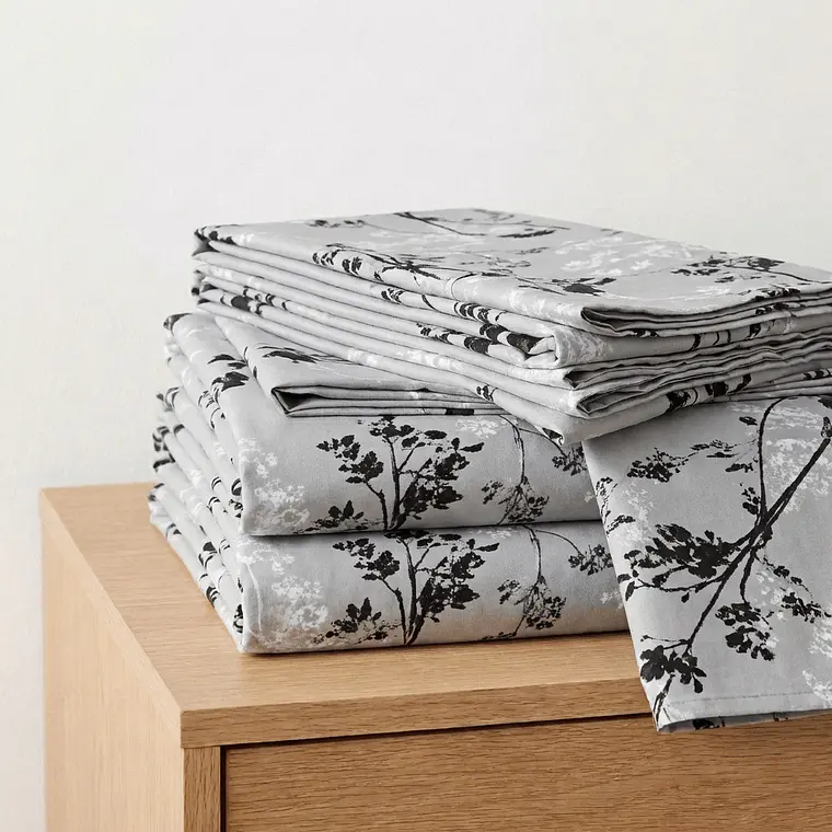 Juego De Sábanas Estampado Bosque 2