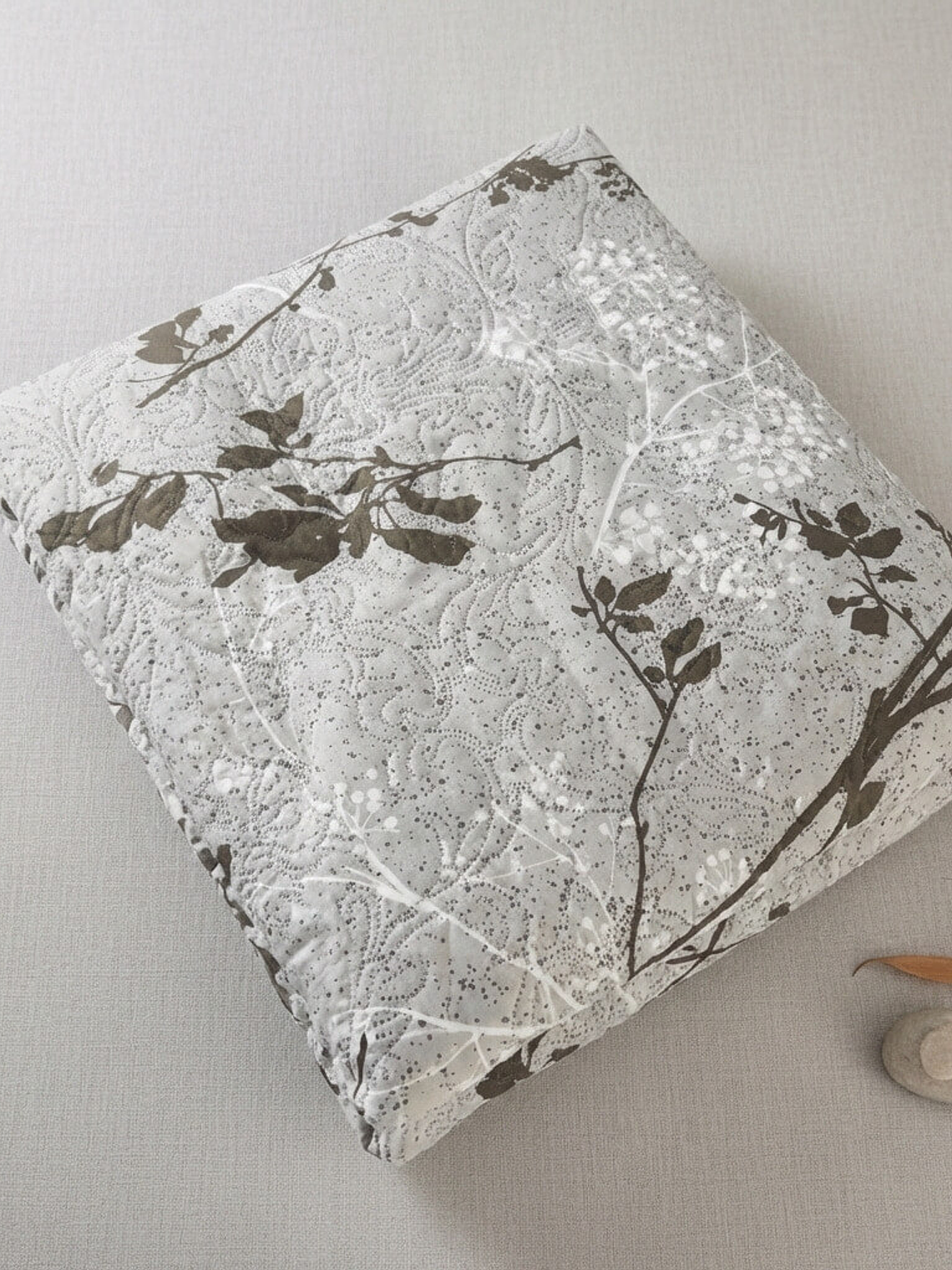 Cubrecama Quilt Estampado Bosque 4