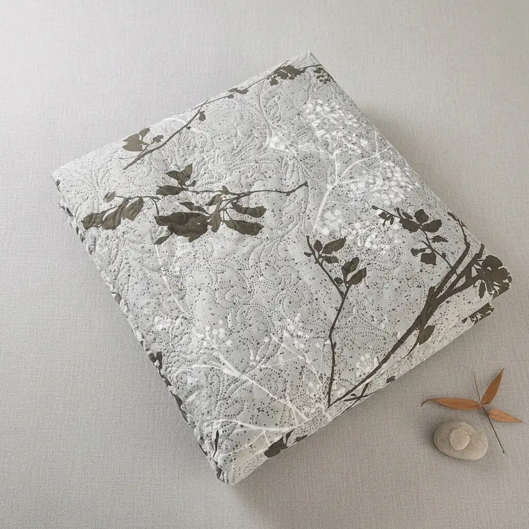 Cubrecama Quilt Estampado Bosque 3