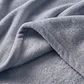 Cobija Flannel Térmica Antialérgica Gris Claro - Miniatura 5