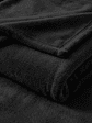 Cobija Flannel Térmica Antialérgica Negra - Miniatura 4
