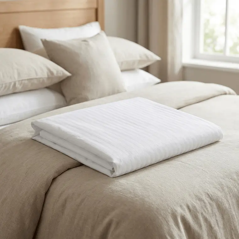 Duvet Relief Unicolor Blanco (Funda para Plumón, no acolchado) 2